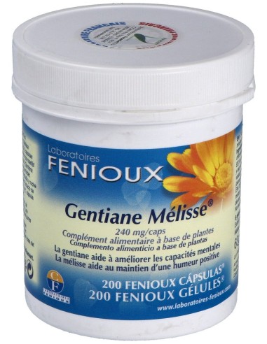 Genciana Melisa 200Cap.