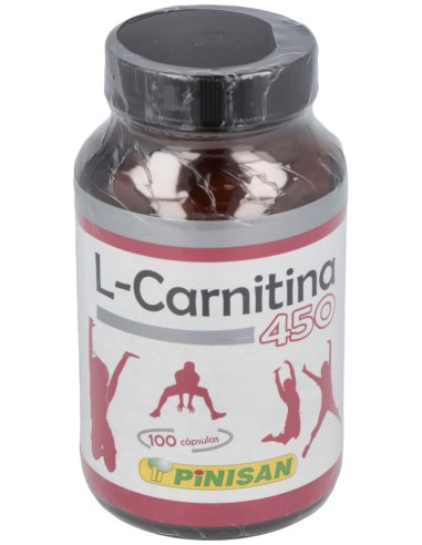 Pinisan L-Carnitina 450Mg 100Cáps