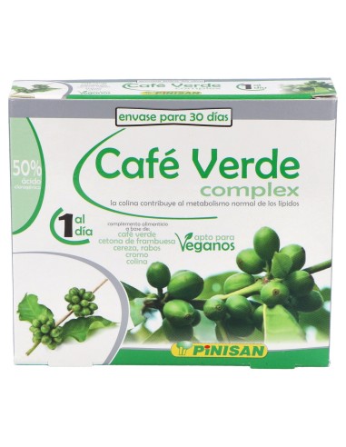 Pinisan Café Verde 30 Cáps