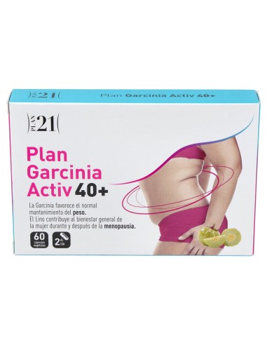 Plan Garcinia Activ 40+ 60Cap. Plan 21