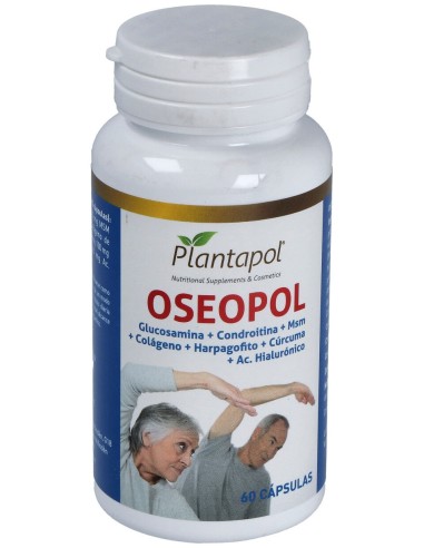 Plantapol Oseopol Glucosamina + Condroitina + Msm + Colageno + H
