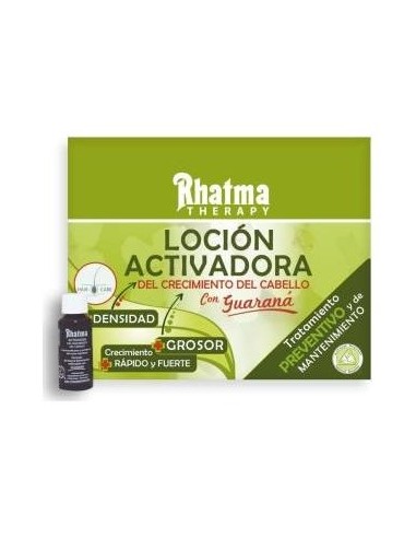 Activador Del Crecimiento Del Cabello Guarana 4Ud.