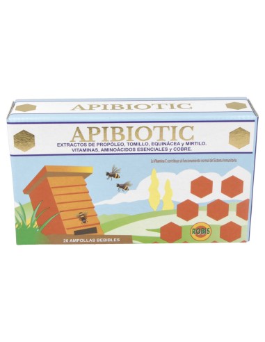 Robis Apibiotic 20 Ampollas