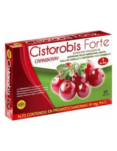 Robis Cistorobis Forte Cranberry 50Mg 20Caps