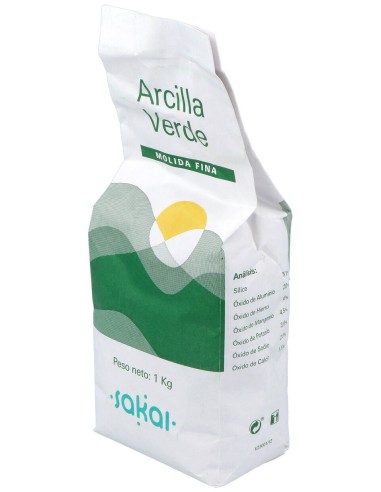 Sakai Arcilla Verde Fina 1 Kg