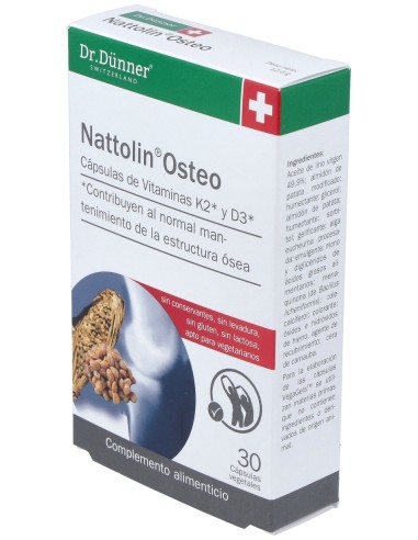 Nattolin Osteo 30Cap. Dr.Dunner