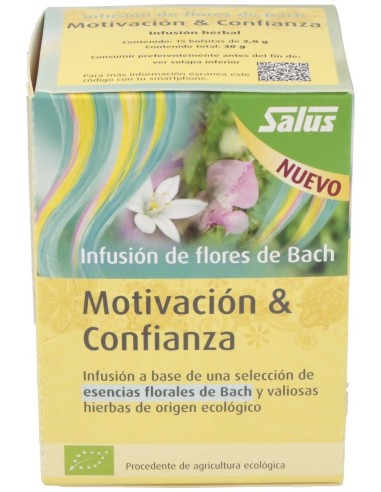 Infusion Flores Bach Motivacion Y Confianza 15Sbrs