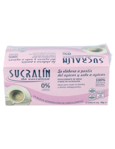 Sucralin Sachettes 1G 50Unid