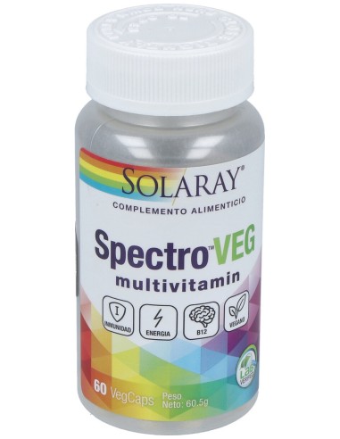 Spectro (Vit.,Miner.,Antioxid.,)Vegetariano 60Cap