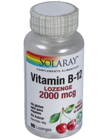 Vit. B12 2000Mcg. 90Comp.Sublingual