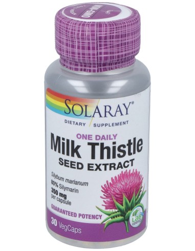 Solaray Milk Thistle Cardo Mariano 30 Cáps