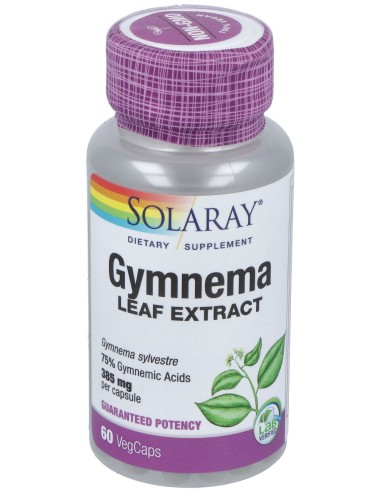 Solaray Gymnema 385 Mg 60 Cáps