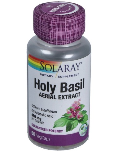 Holly Basil 450Mg. 60Cap.