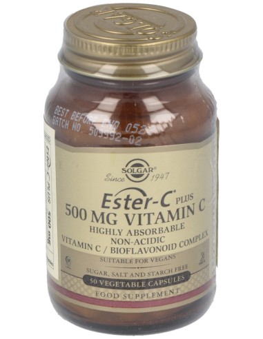 Ester C Plus 500Mg 50Vegicaps