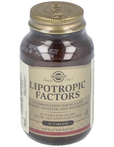 Factores Lipotropicos 50Comp