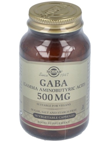 Gaba 500Mg. 50Cap.