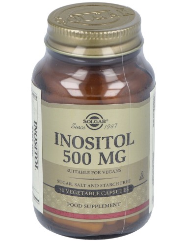 Inositol 500Mg. 50Cap.