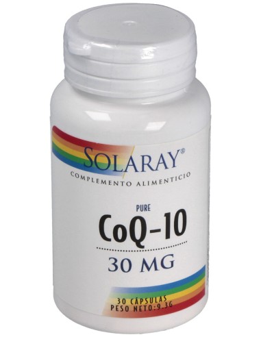 Solaray Pure Coq-10 30Mg 30Cáps
