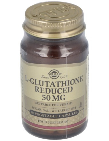 L-Glutation 50Mg. 30Vegicaps