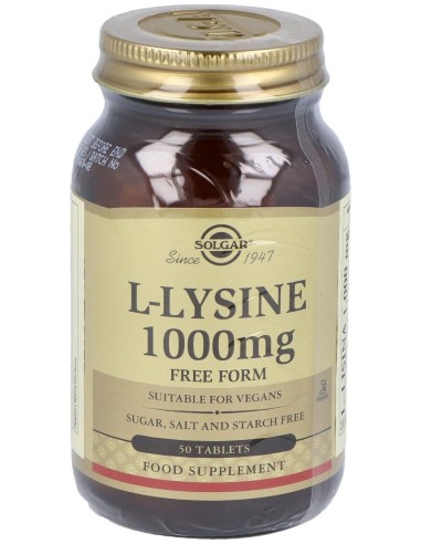 L-Lisina 1000Mg. 50Comp.