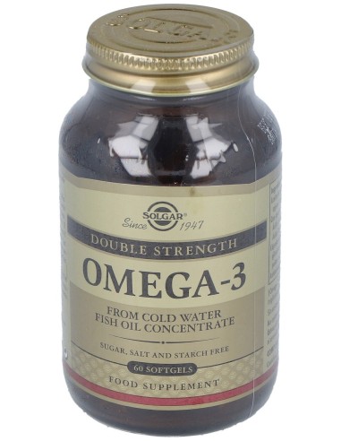 Omega 3 Alta Concentracion Double Strength 60Perla