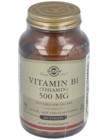 Vitamina B1 500Mg. 100Comp.