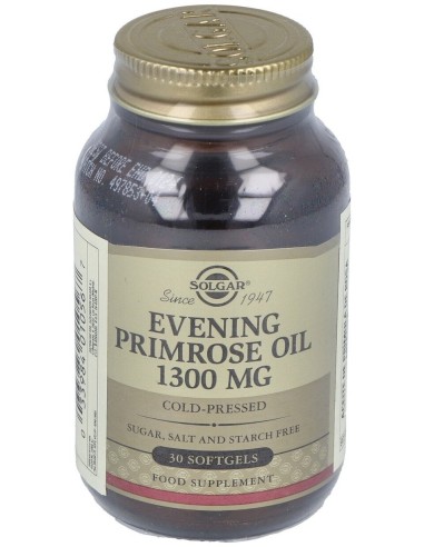 Aceite Primula Rosa 1300Mg. 30Perlas