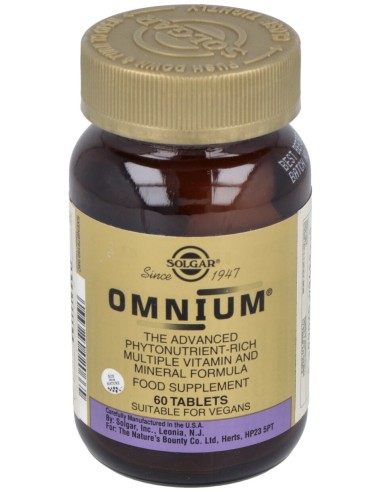 Omnium (Comp. De Multifitonutrientes) 60Comp.