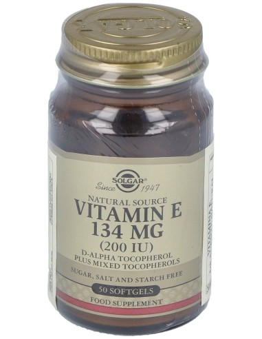 Vitamina E 200Ui (134Mg) 50Cap.Blanda