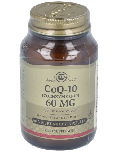 Coenzima Q10 60Mg. 60Vegicaps