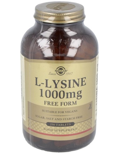 L-Lisina 1000Mg. 250Comp.