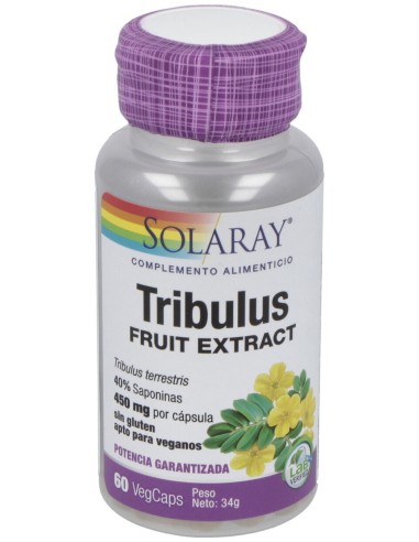 Solaray Tribulus 450Mg 60Cáps