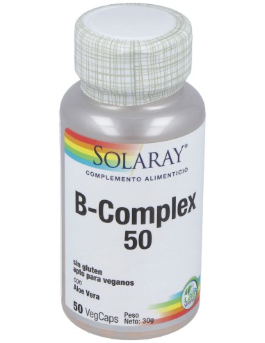 Solaray B Complex 50 50Cáps