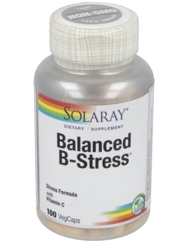 Solaray Nutritionally Balanced B-Stress 100Cáps