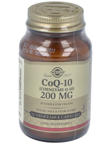 Coenzima Q10 200Mg. 30Vegicaps