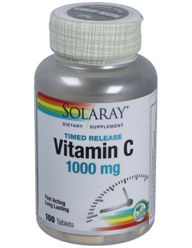 Solaray Vitamina C 1000Mg 100 Comprimidos