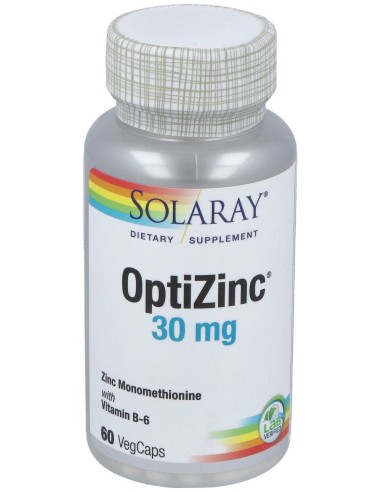 Solaray Optizinc 60Cáps