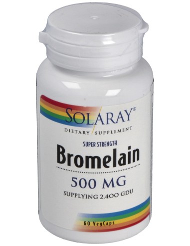 Solaray Bromelain 60Cáps