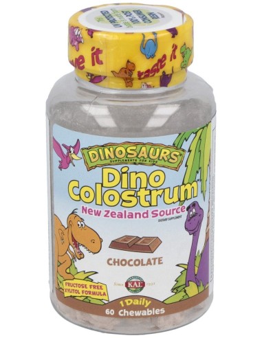 Kal Dino Colostrum Chocolate 60Comp