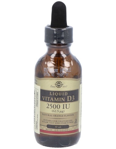 Vitamina D3 Liquida 2500Ui (62,5Mcg) 59Ml.