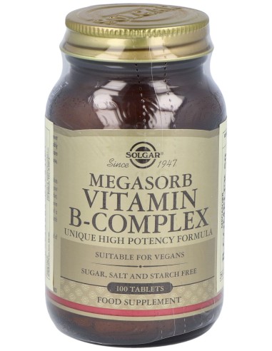 Megasorb B-Complex 100Comp.