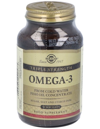 Omega 3 Triple Concentracion 50Cap.Blanda