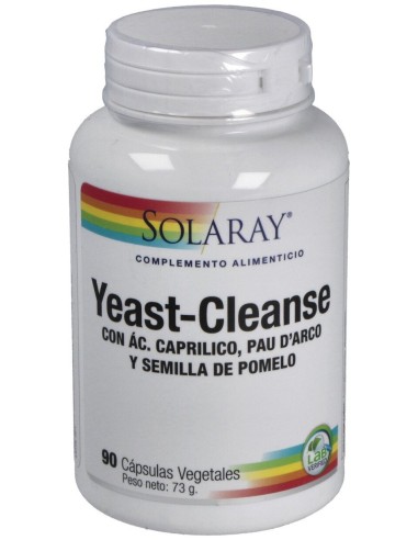 Solaray Yeast Cleanse 90Cáps