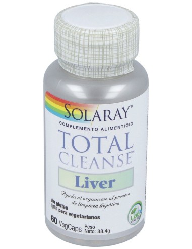 Solaray Total Cleanse Liver 60Cáps