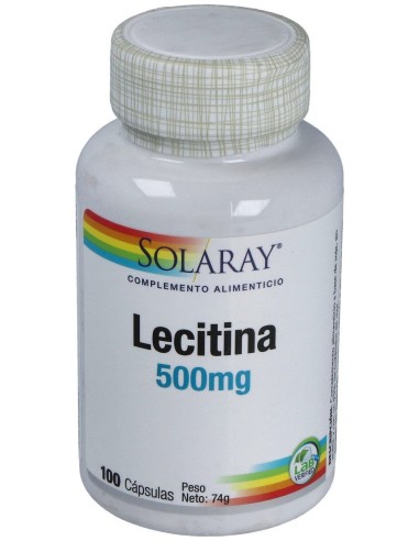 Solaray Lecitina Soja Oil Free 100P