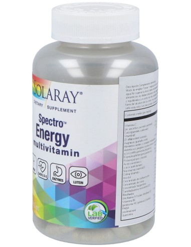 Solaray Energy Spectro 120Cáps Vegetales