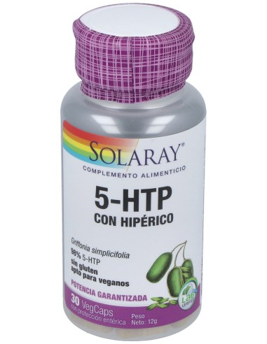 Solaray 5Htp Con Hiperico St John S Wort 30 Cáps