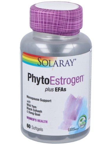 Solaray Phyto Estrogen + Efas 60Comp