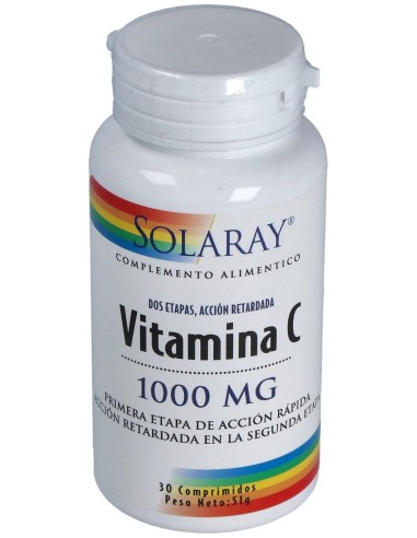 Solaray Small Vit C 1000Mg 30Comp