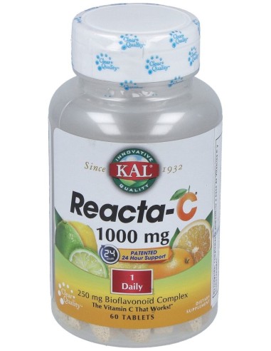 Reacta-C 1000Mg. 60Comp. Kal